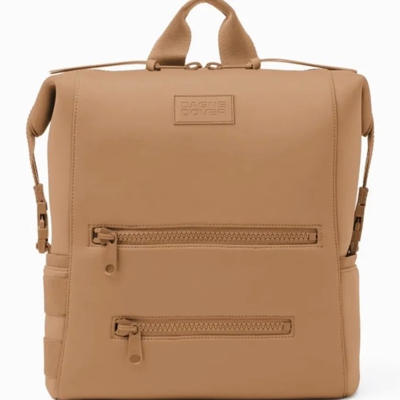 Dange Dover Large Neoprene Indi Diaper Backpack Bag Color: Camel - Picture 9 of 9